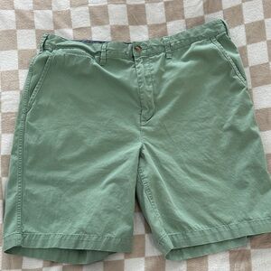 Polo by Ralph Lauren Sage Green Flat Front Shorts